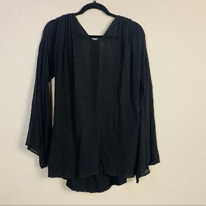 Jens Pirate Booty Grecian Drop Back Top/ Tunic